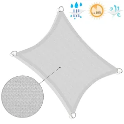 Cheap SONGMICS Parasol Ø 160 cm bleu blanc