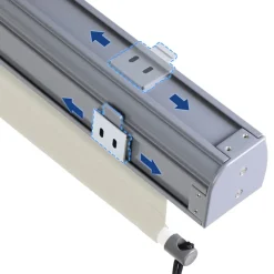 Online SONGMICS Parasol Ø2,65 m bleu balnc