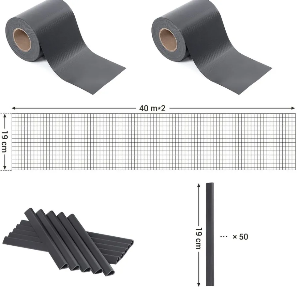 Discount SONGMICS Parasol Ø3 m gris