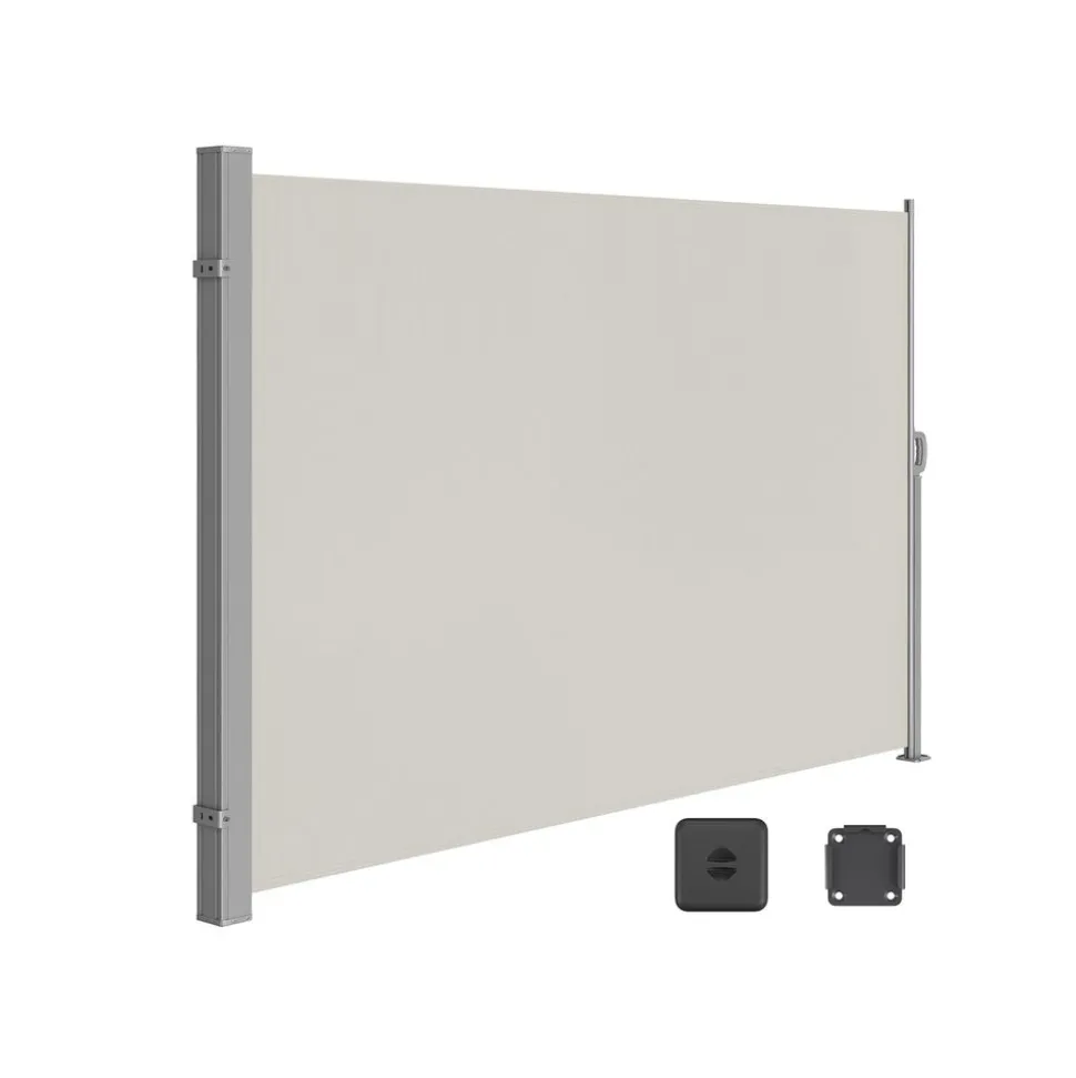 Flash Sale SONGMICS Parasol Ø1,6 m gris