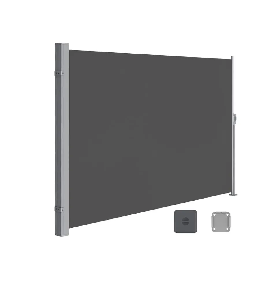 Store SONGMICS Parasol Ø3 m gris