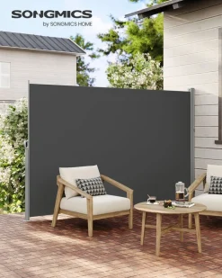 Store SONGMICS Parasol Ø3 m gris