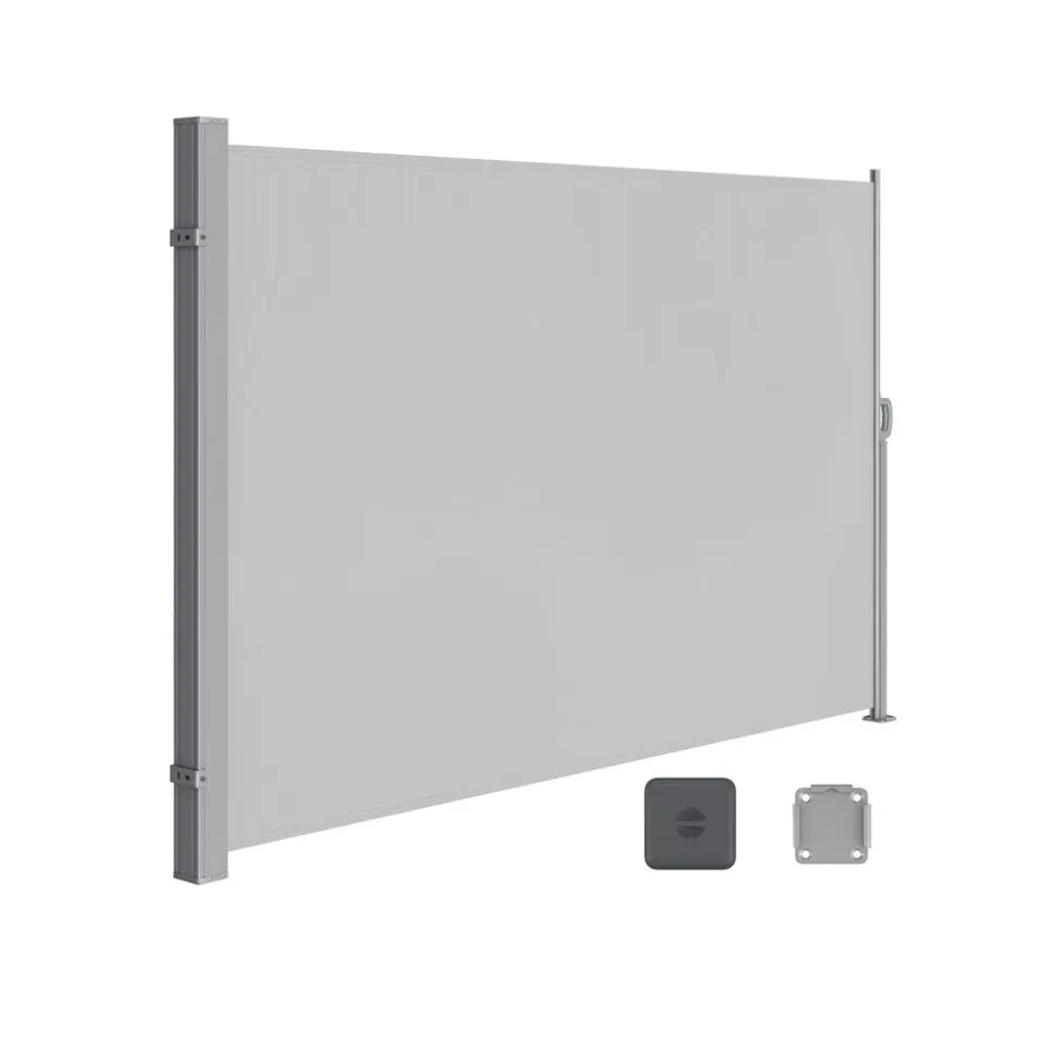 Outlet SONGMICS Parasol Ø3 m rouge