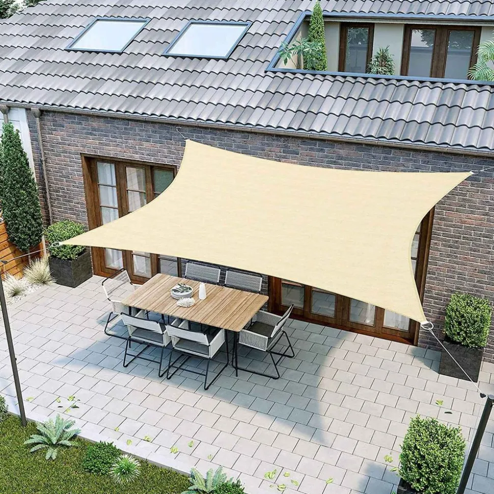 Shop SONGMICS Parasol Ø3 m taupe