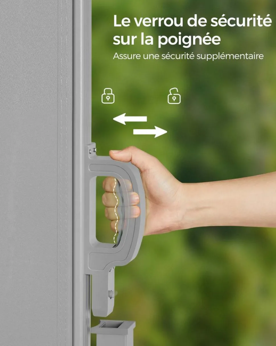 Best SONGMICS Parasol 3 x 2 m rouge