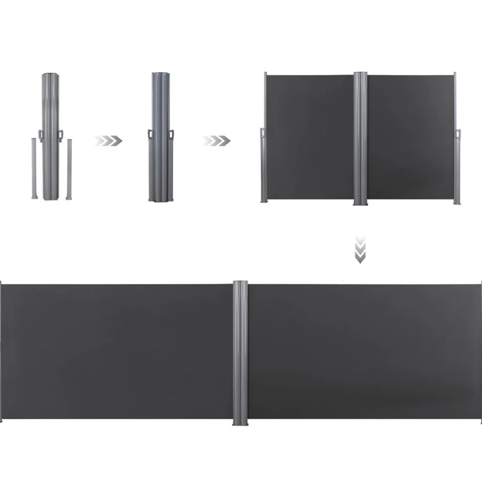 Best Sale SONGMICS Parasol bois Ø3 m beige