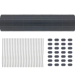 Outlet SONGMICS Parasol de balcon Ø2,7 m taupe