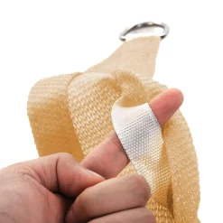 Outlet SONGMICS Parasol rectangulaire 200 x 150 cm sans pied gris