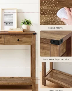 Store SONGMICS Pare-Vent Beige