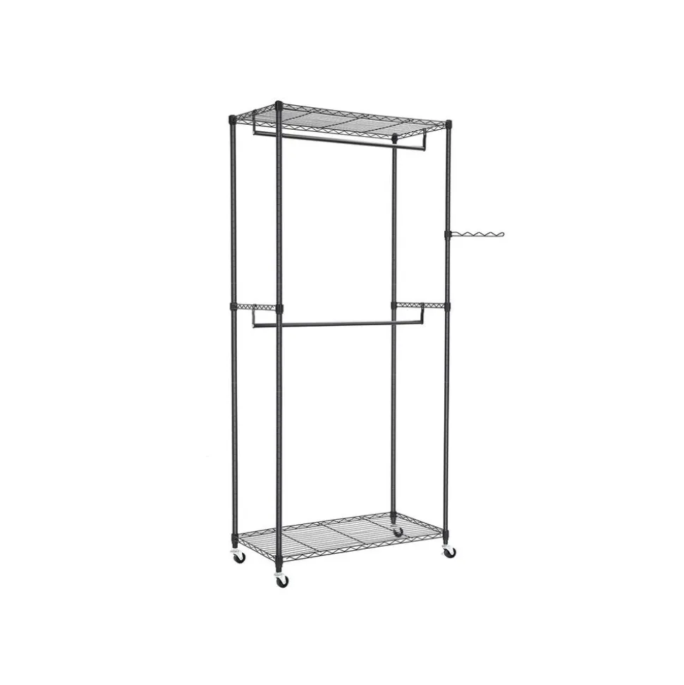 Online SONGMICS Penderie mobile noir