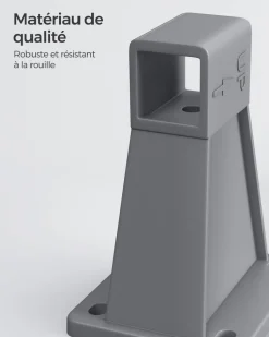 Sale SONGMICS Piquet de sol pour store latéral Gris