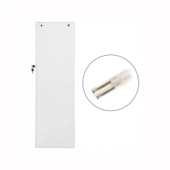 Sale SONGMICS Placard à bijoux mural Blanc