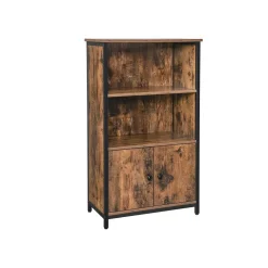 Flash Sale SONGMICS Placard 2 portes industriel Marron Rustique