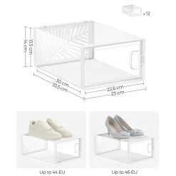 Flash Sale SONGMICS Placard avec 4 étagères réglables noir