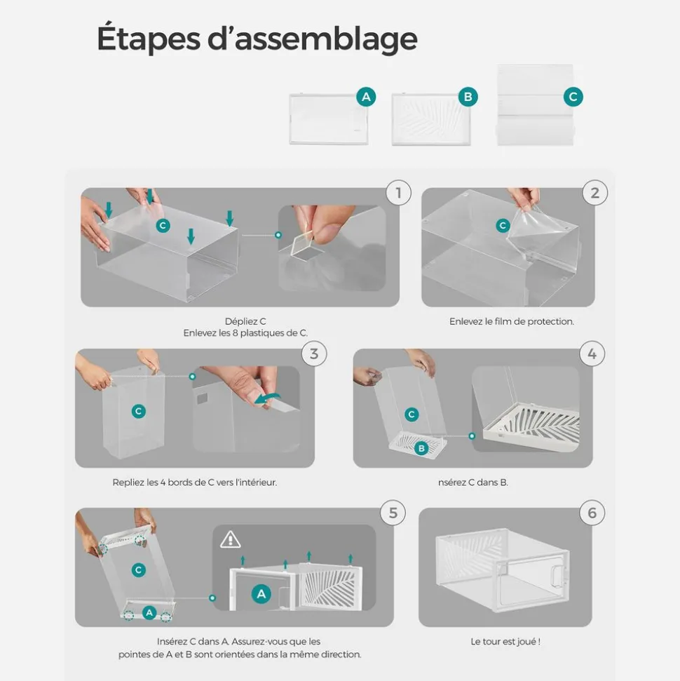 Flash Sale SONGMICS Placard avec 4 étagères réglables noir