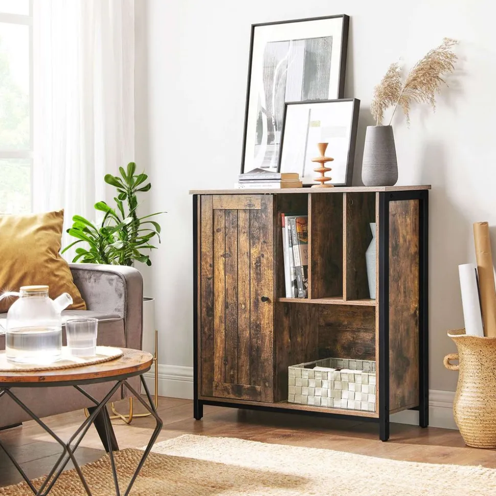 Online SONGMICS Placard compartiments multiples Noir