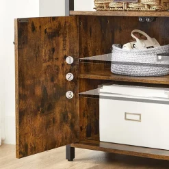 Shop SONGMICS Placard industriel Blanc