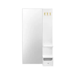 Discount SONGMICS Placard mural ２ portes blanc