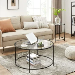 Store SONGMICS Placard mural miroir Blanc