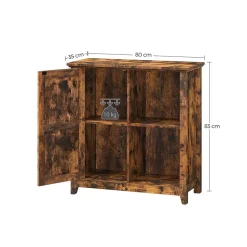 Shop SONGMICS Placard rustique Marron Rustique