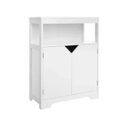 Flash Sale SONGMICS Placard salle de bain quadrillage Blanc