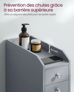 Best Sale SONGMICS Placard tour industriel Brun Vintage Noir