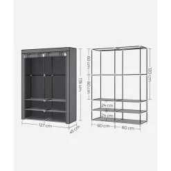 Fashion SONGMICS Plateau de lit pinces réglables beige naturel