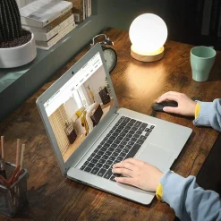 Hot SONGMICS Plateau de table 120 x 60 x 1,8 cm noir