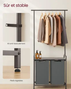 Cheap SONGMICS Pêle-mêle 10 photos marron