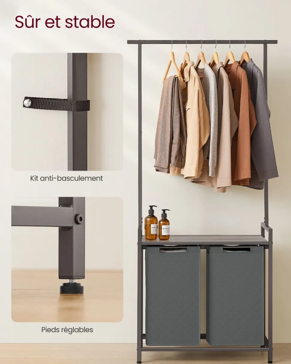 Cheap SONGMICS Pêle-mêle 10 photos marron