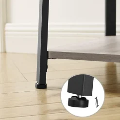 Hot SONGMICS Portant à vêtement du sol au plafond 3 niveaux blanc mat