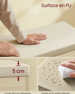 Flash Sale SONGMICS Portant à vêtements avec roulettes en acier noir