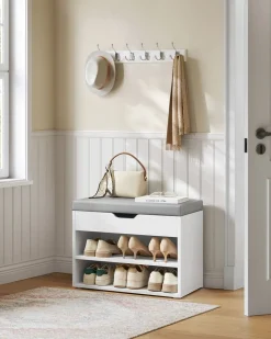 Flash Sale SONGMICS Portant à vêtements avec roulettes en acier noir