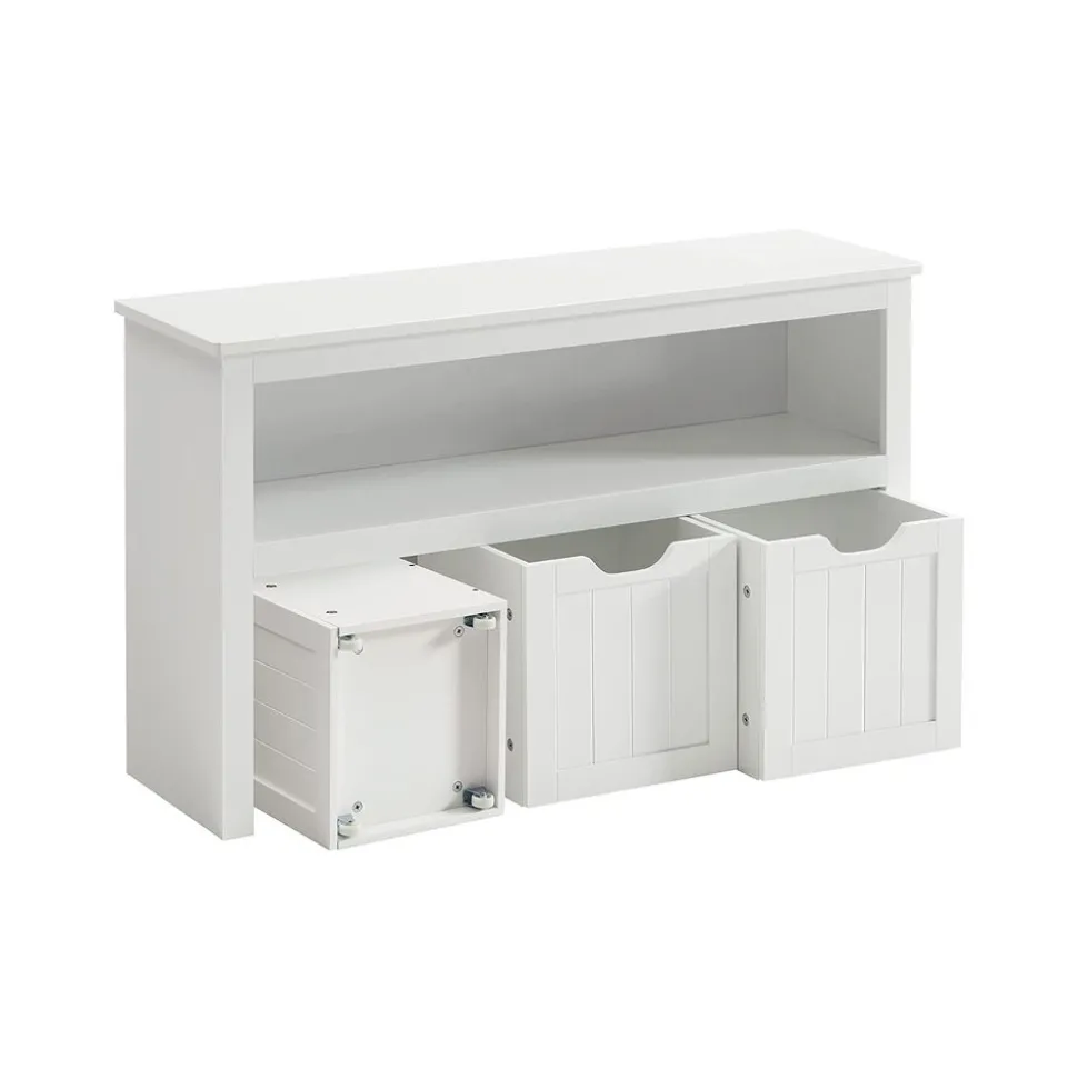 Best Sale SONGMICS Portant à vêtements avec étagère à 3 niveaux grège et noir Grège + Noir