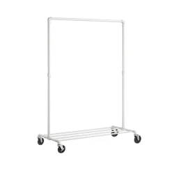 Shop SONGMICS Portant à vêtements Blanc