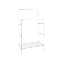 Hot SONGMICS Portant à vêtements Blanc