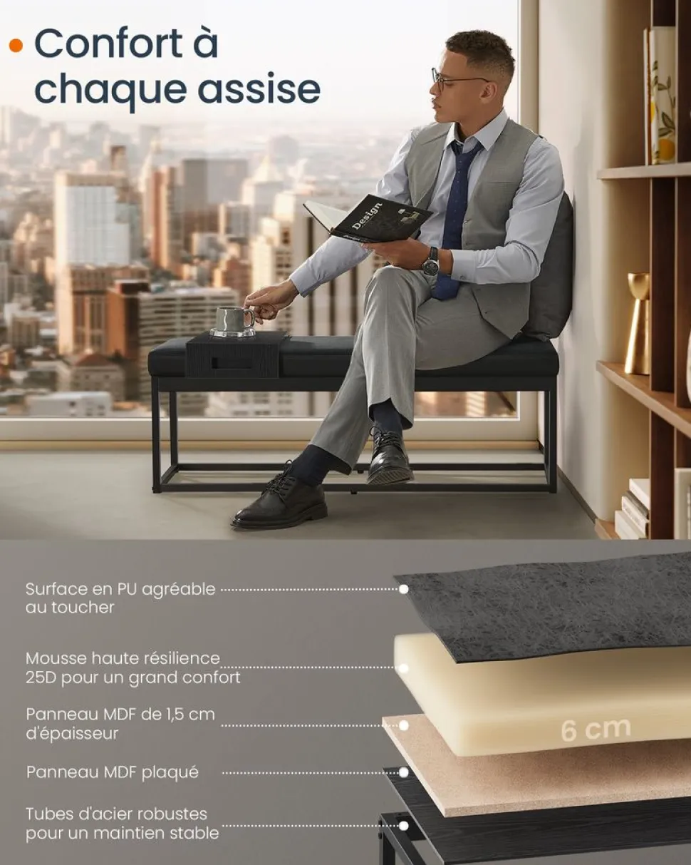 Sale SONGMICS Portant à vêtements en métal blanc