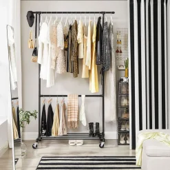 New SONGMICS Portant à vêtements industriel