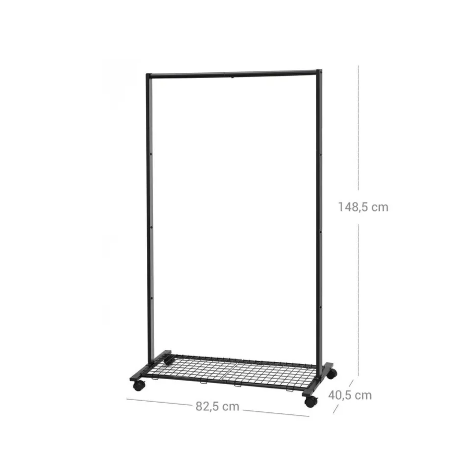 Best SONGMICS Portant à vêtements maille Blanc