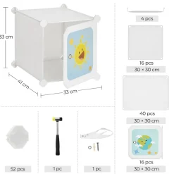 New SONGMICS Portant à vêtements Noir