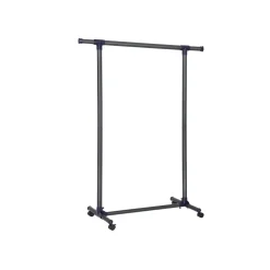 Hot SONGMICS Portant à vêtements noir bleu