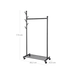 Online SONGMICS Portant 3-en-1 noir Blanc