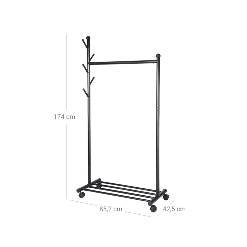 Online SONGMICS Portant 3-en-1 noir Blanc