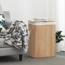 Discount SONGMICS Portant roulettes industriel Brun Vintage Noir