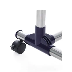 Store SONGMICS Portant vêtements 2 barres bleu