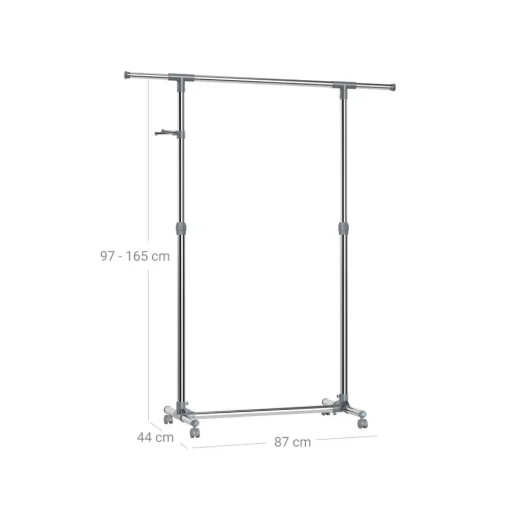 Best SONGMICS Portant vêtements ajustable