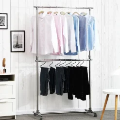 Flash Sale SONGMICS Portant vêtements ajustable