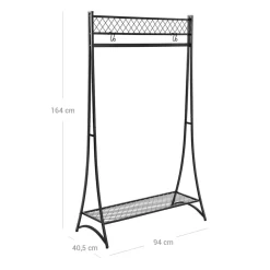 Discount SONGMICS Portant vêtements tour Eiffel