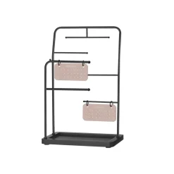 Flash Sale SONGMICS Porte-bijoux doré et blanc