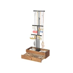 New SONGMICS Porte-bijoux 2-en-1